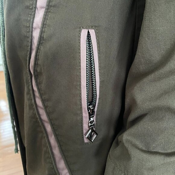 Alamera Khaki Military Style Trench M​​ - Picture 5 of 11